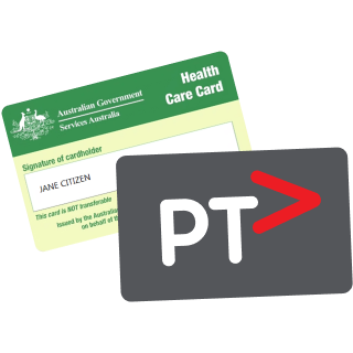 Myki and healthcare card