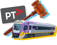 Gavel with train and Myki