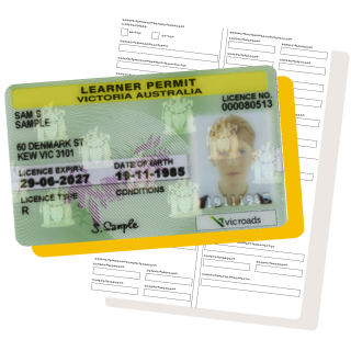 Learners permit with online application