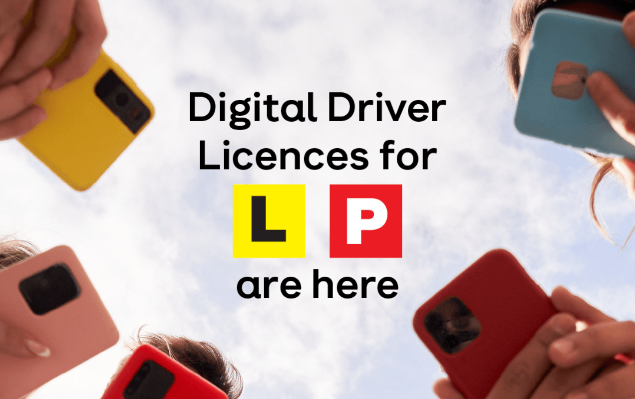 Digital driver licenses for 'P' and 'L' platers are here!